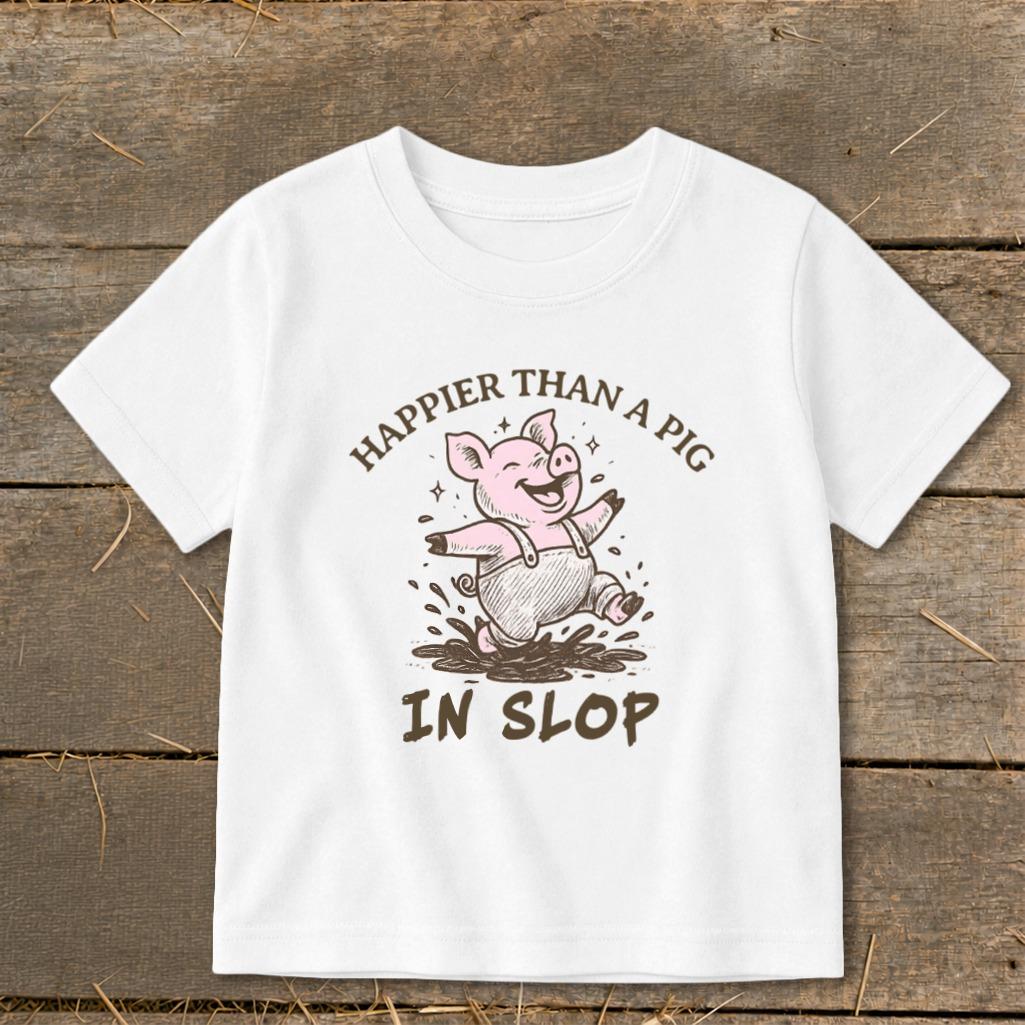 Pig in Slop Toddler Tee