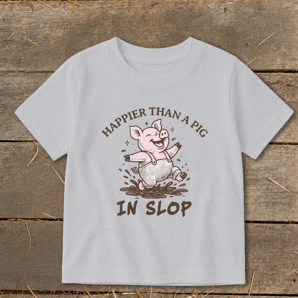 Pig in Slop Toddler Tee