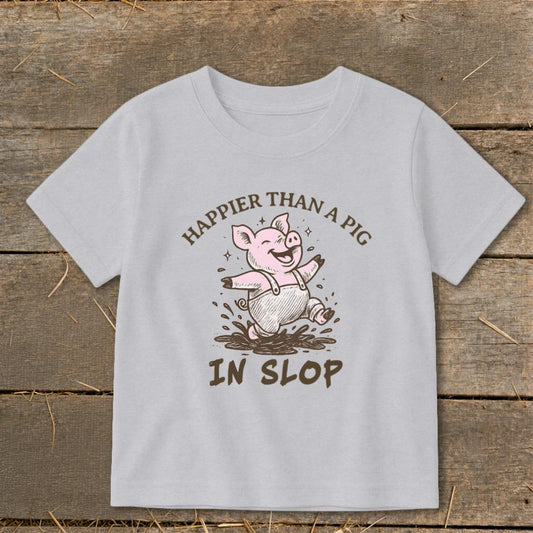 Pig in Slop Toddler Tee