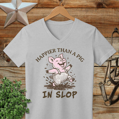 Pig in Slop V-neck