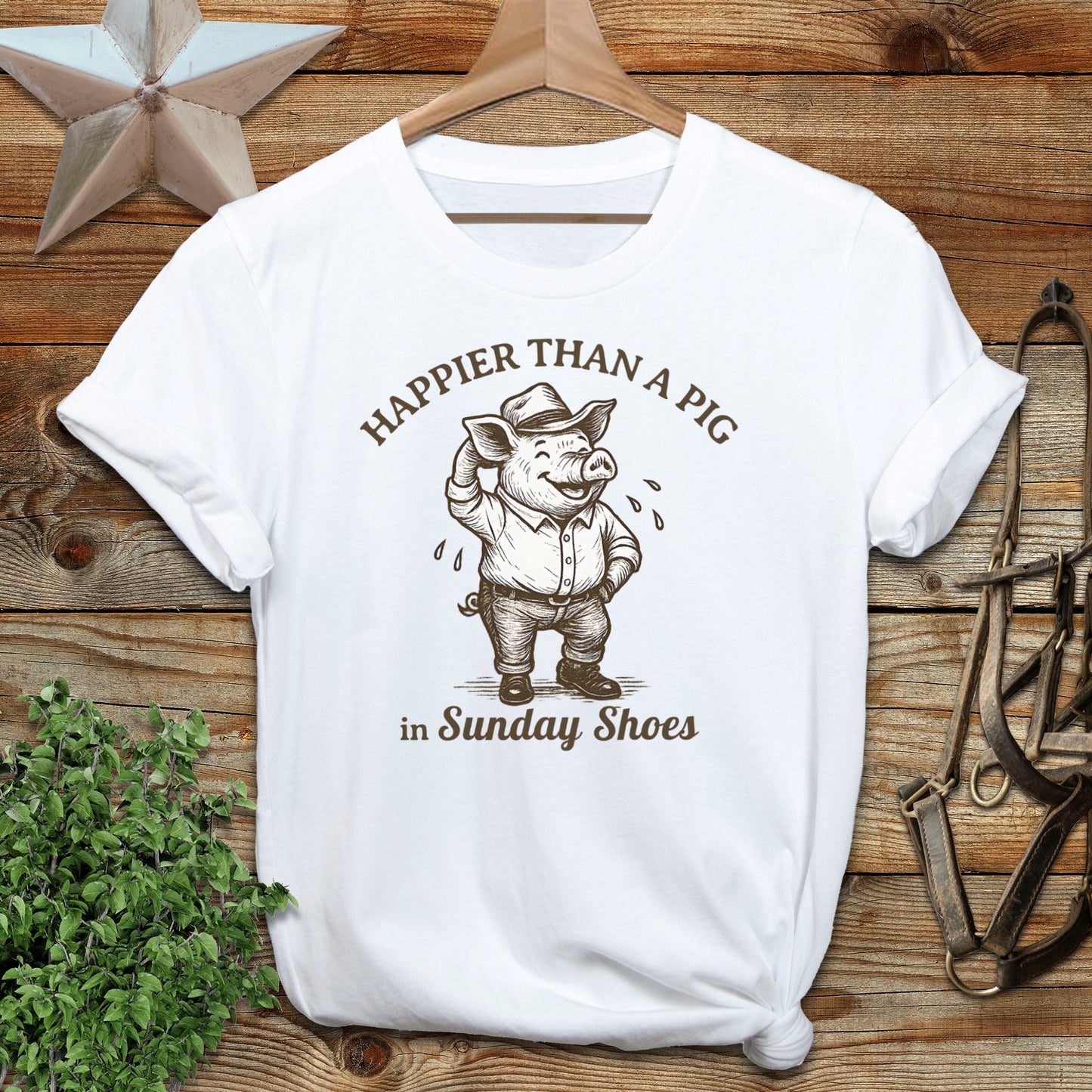 Pig in Sunday Shoes T-shirt