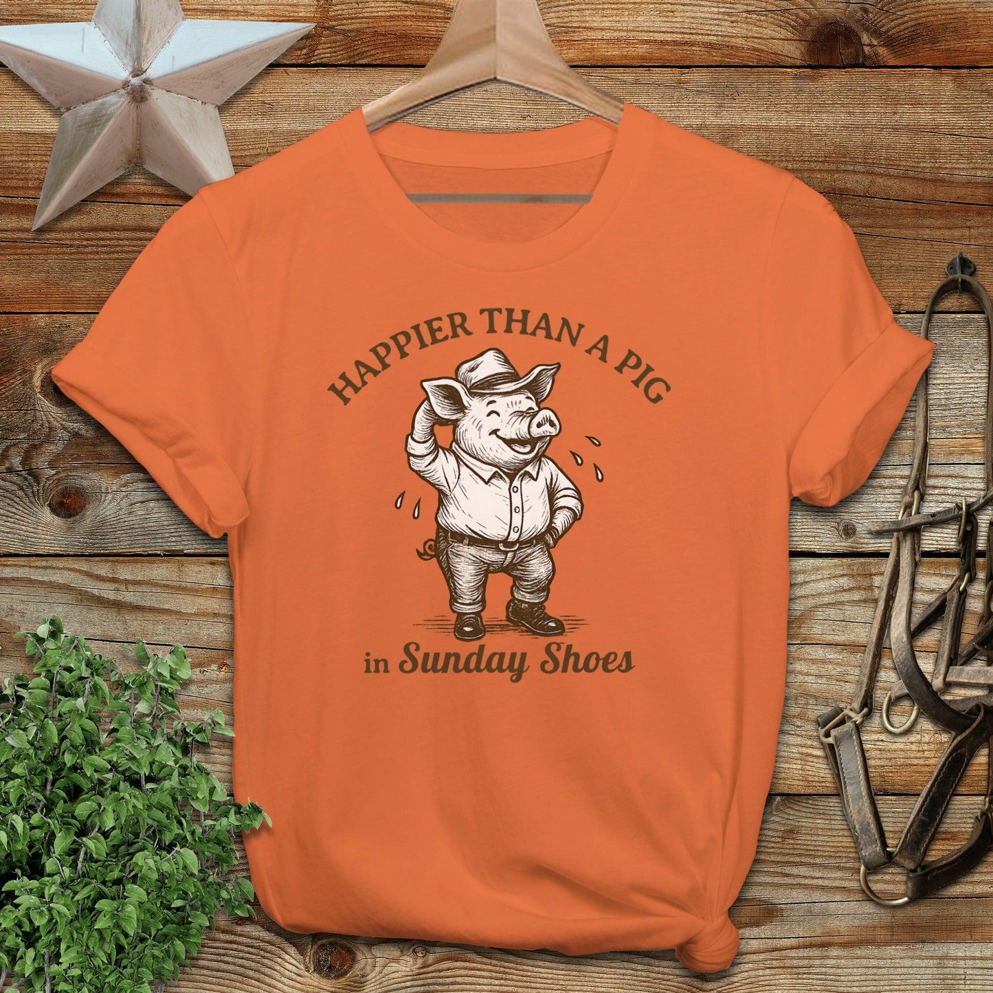 Pig in Sunday Shoes T-shirt