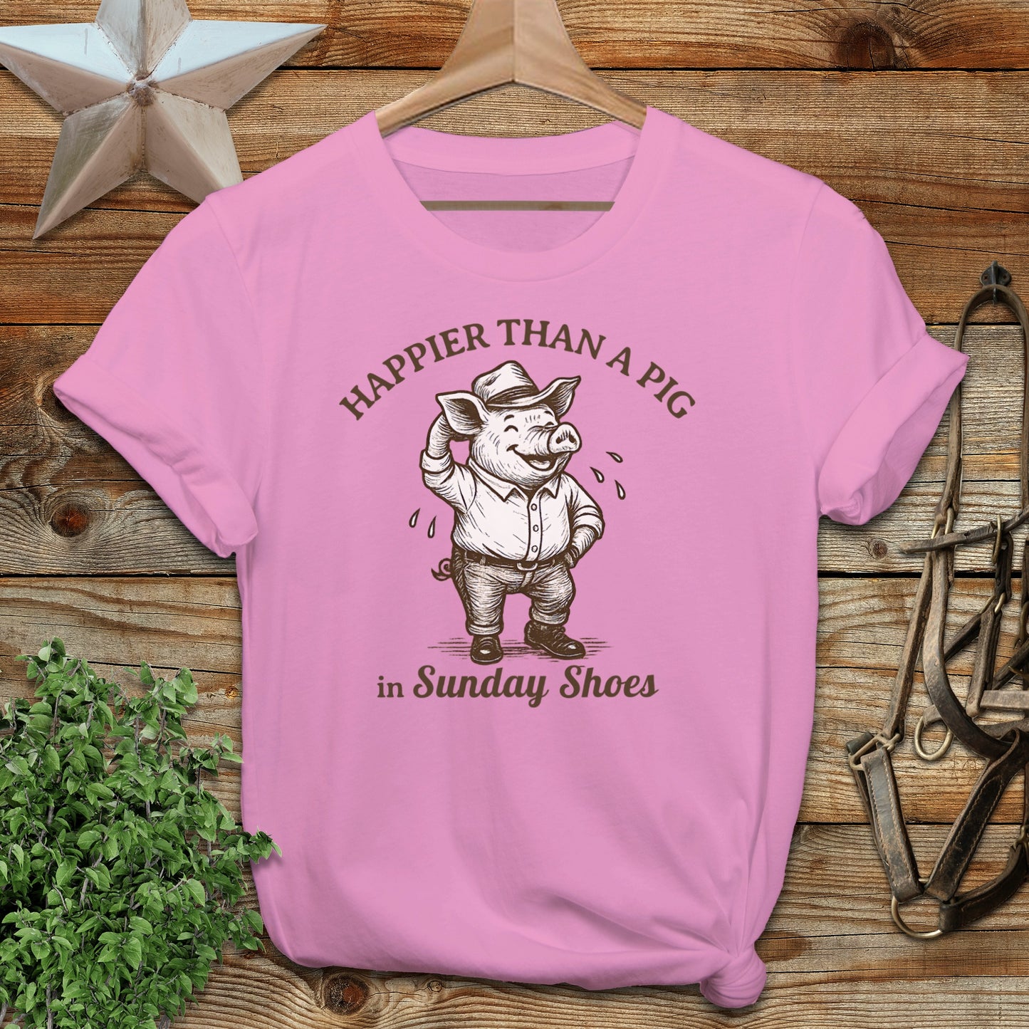Pig in Sunday Shoes T-shirt