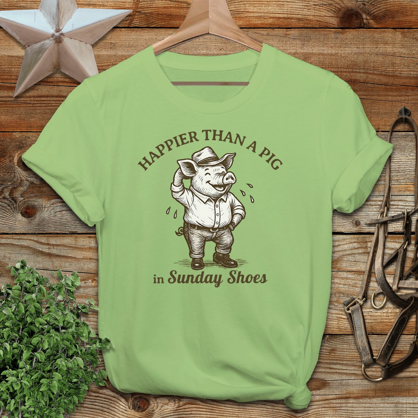 Pig in Sunday Shoes T-shirt