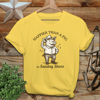 Pig in Sunday Shoes T-shirt