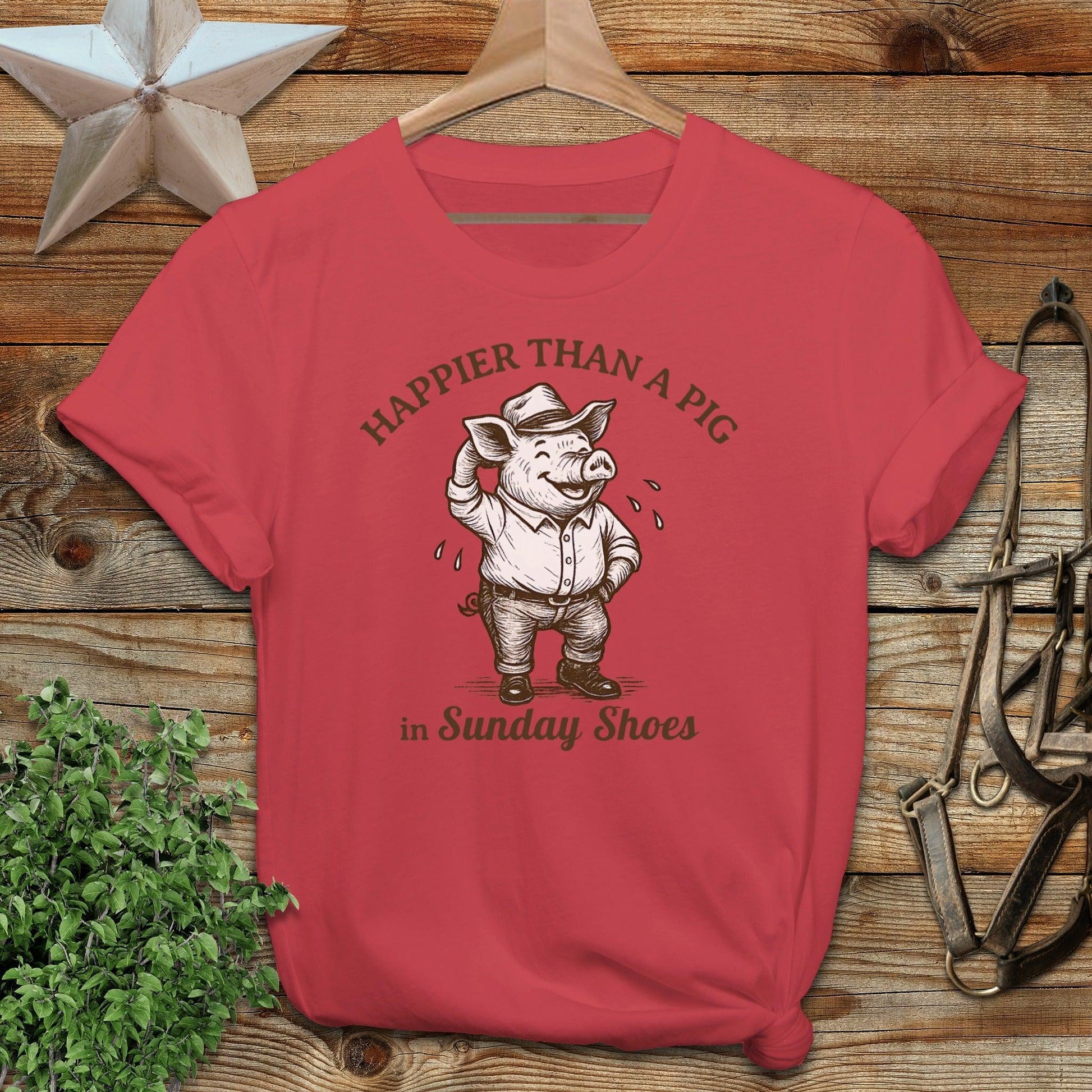 Pig in Sunday Shoes T-shirt