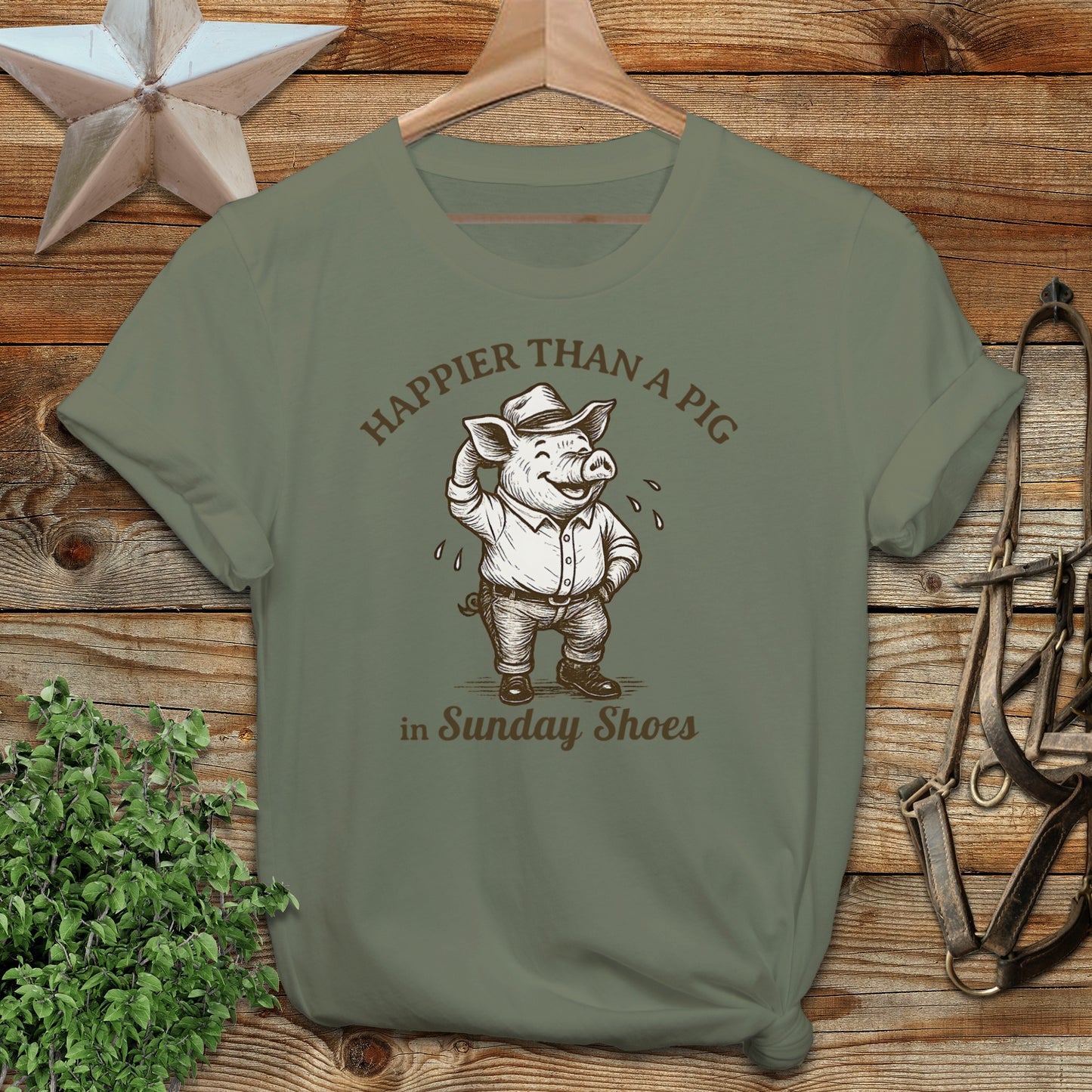 Pig in Sunday Shoes T-shirt