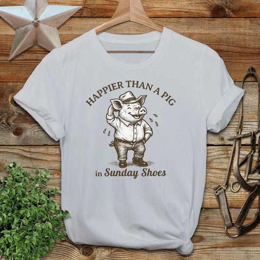 Pig in Sunday Shoes T-shirt