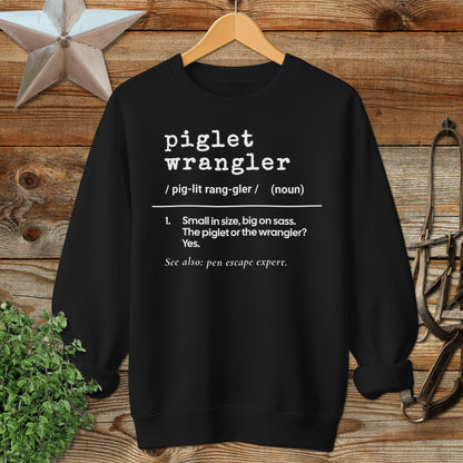 Piglet Wrangler Definition Sweatshirt