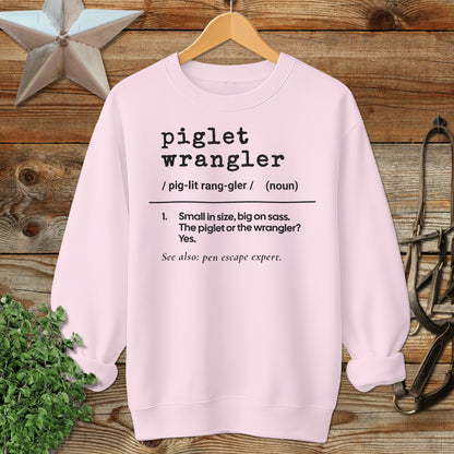 Piglet Wrangler Definition Sweatshirt