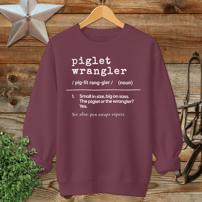 Piglet Wrangler Definition Sweatshirt