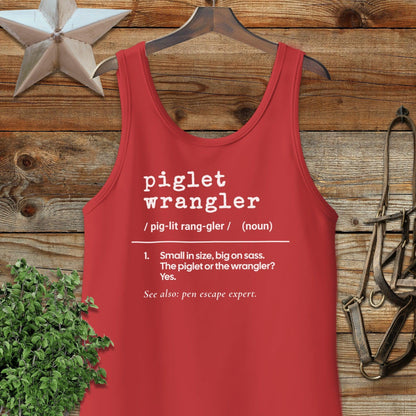 Piglet Wrangler Definition Tank Top