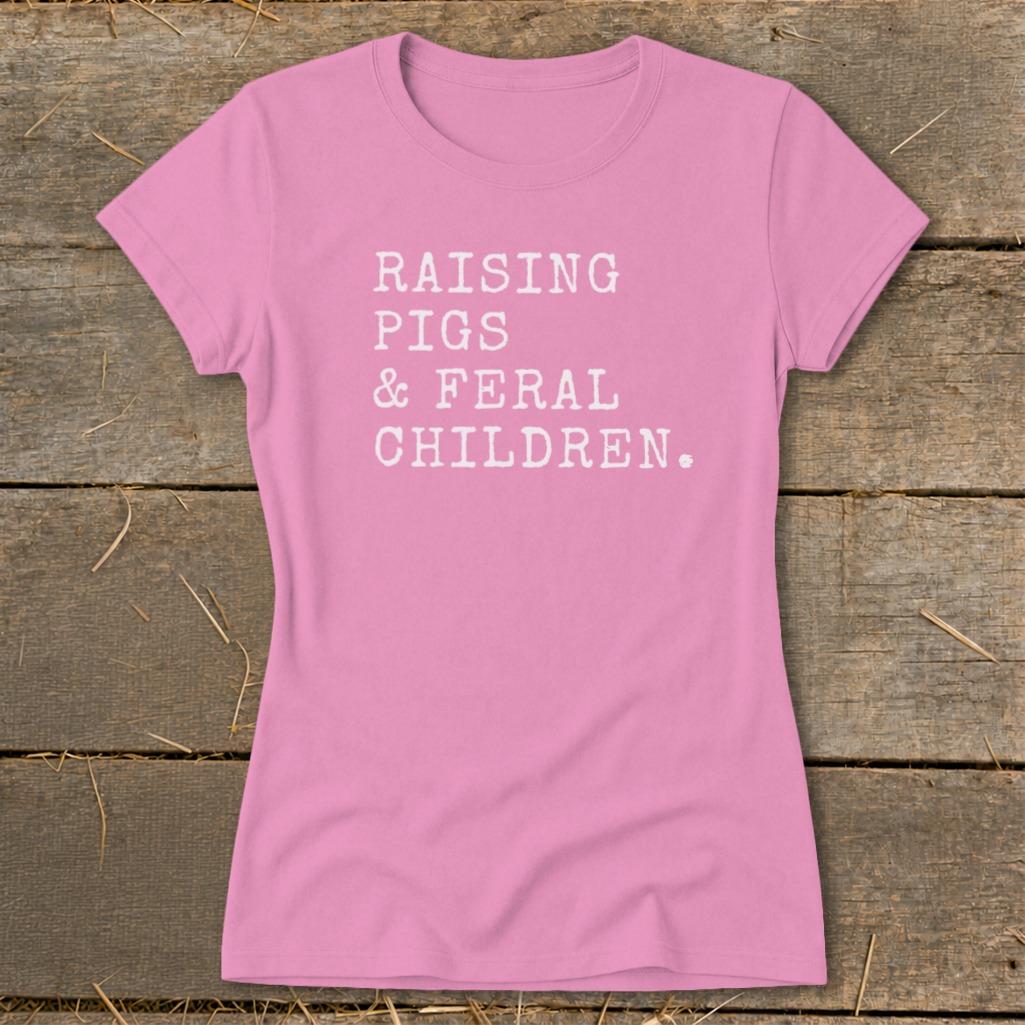 Pigs & Feral Children Ladies Tee