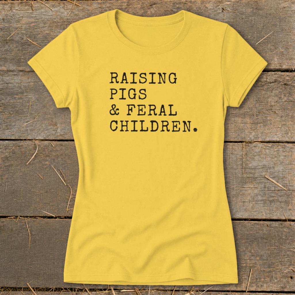Pigs & Feral Children Ladies Tee