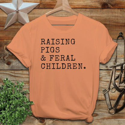 Pigs & Feral Children Softstyle Tee