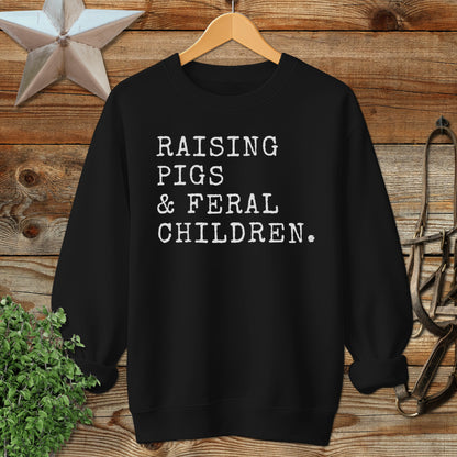 Pigs & Feral Children Sweatshirt
