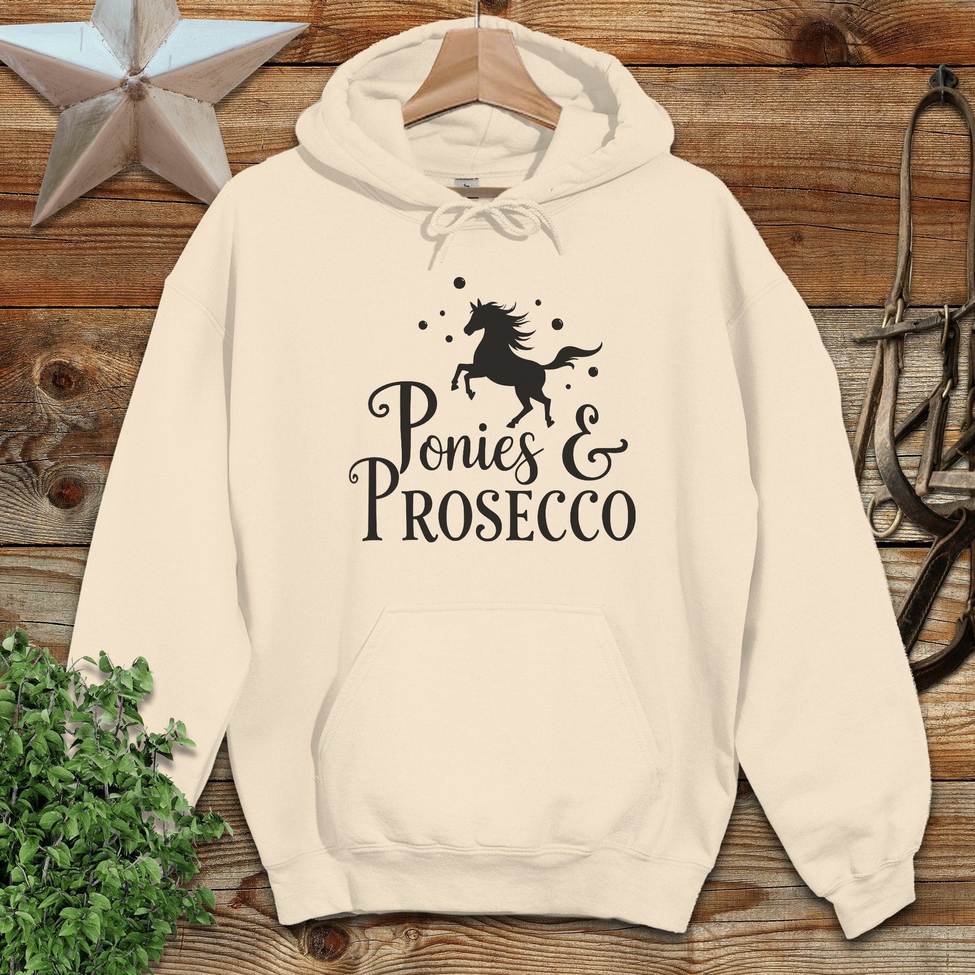 Ponies and Prosecco Hoodie