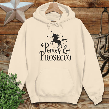Ponies and Prosecco Hoodie