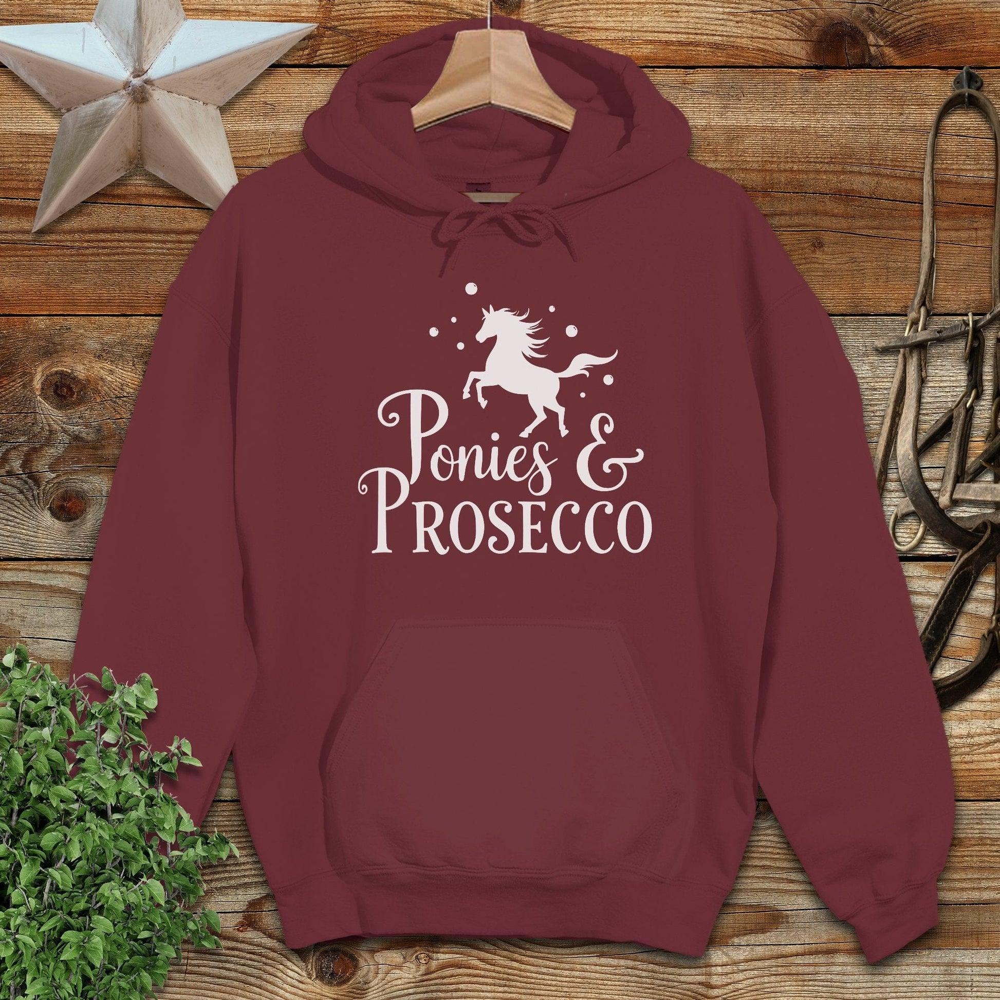 Ponies and Prosecco Hoodie