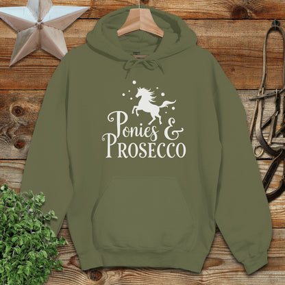 Ponies and Prosecco Hoodie