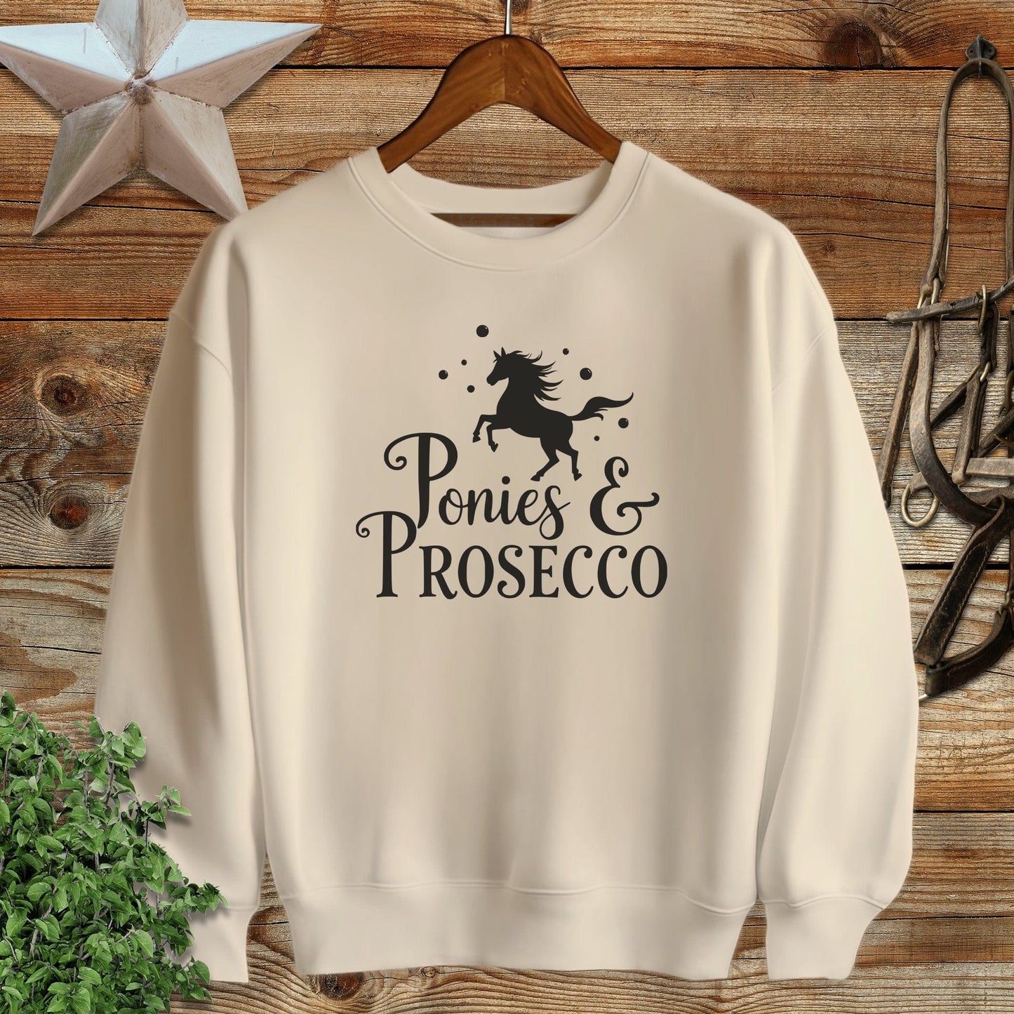 Ponies and Prosecco Sweatshirt