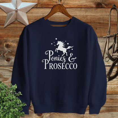 Ponies and Prosecco Sweatshirt