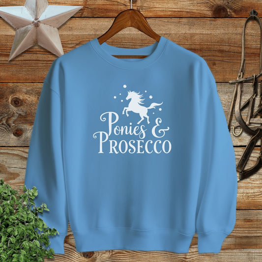 Ponies and Prosecco Sweatshirt