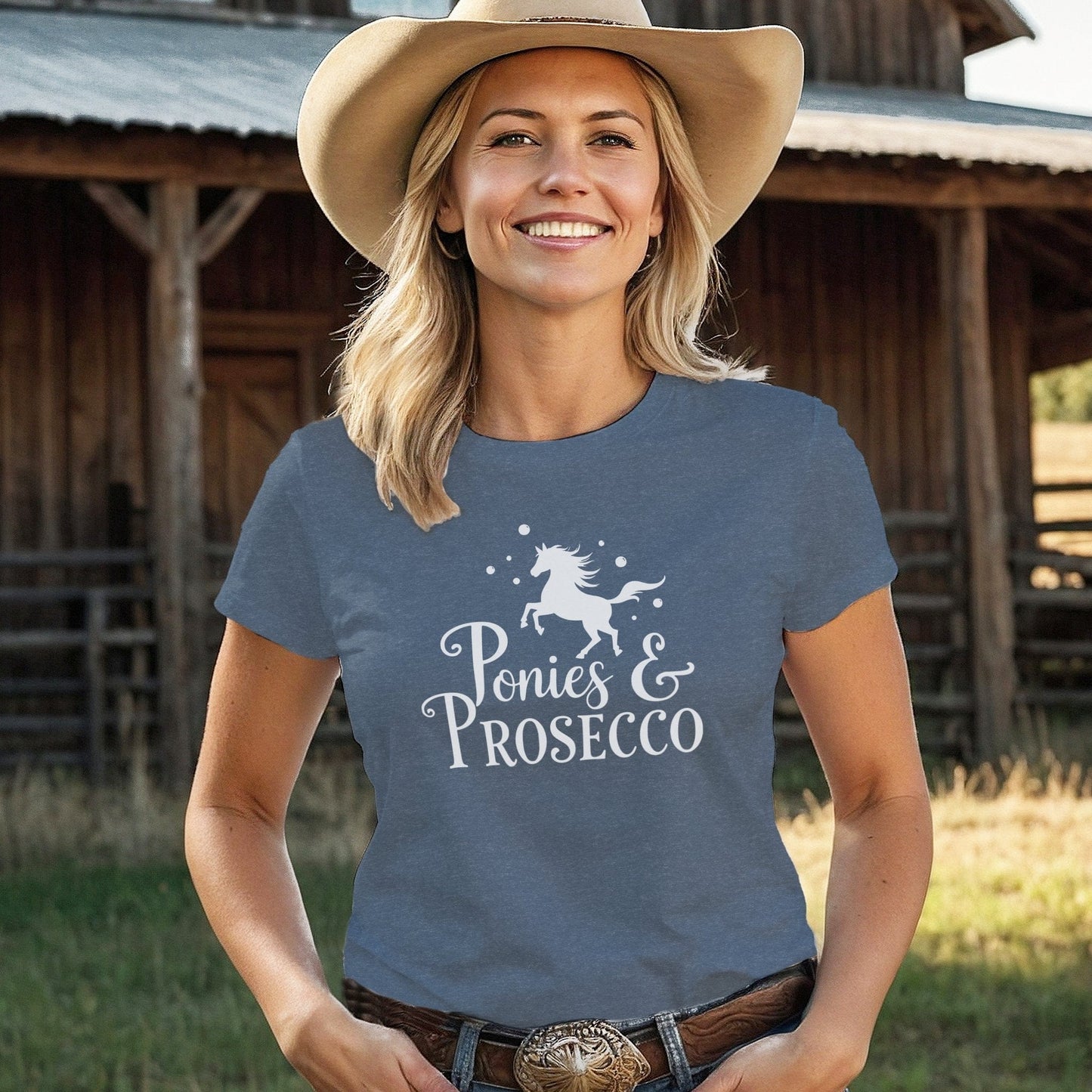Ponies and Prosecco T-shirt