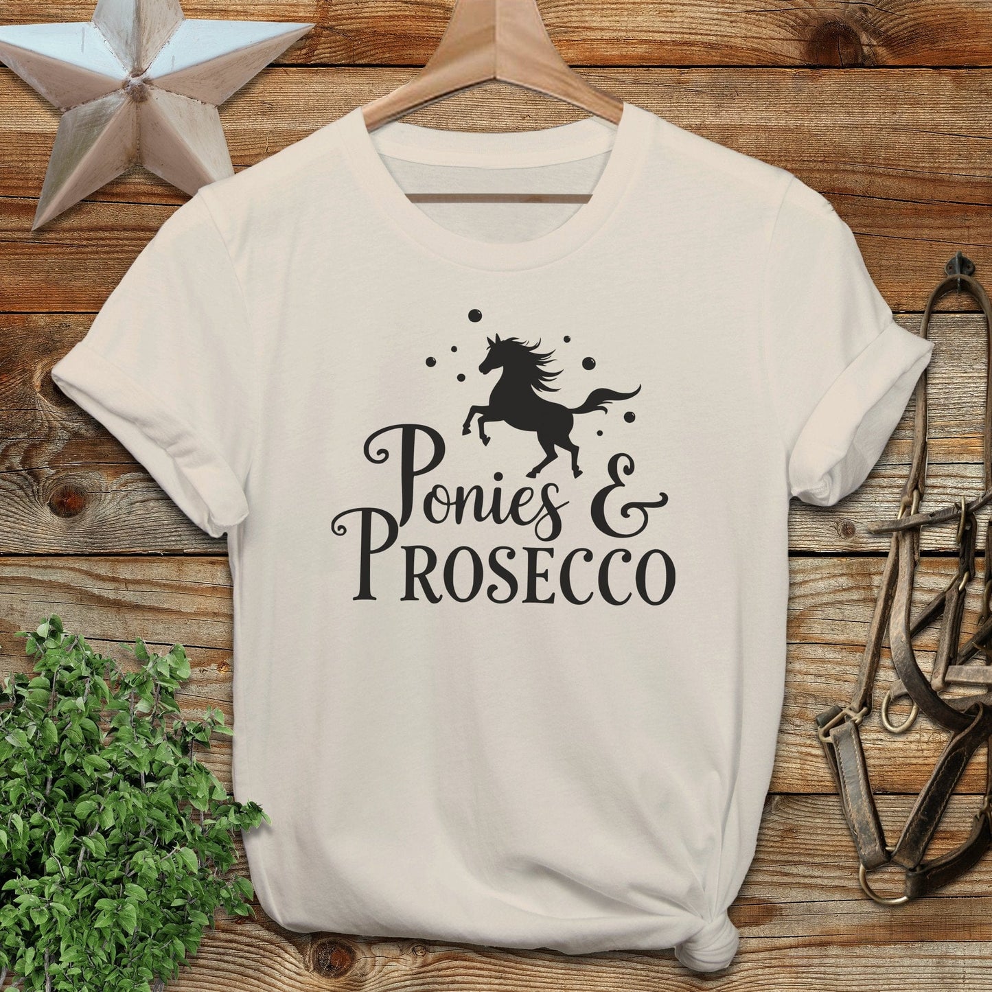 Ponies and Prosecco T-shirt