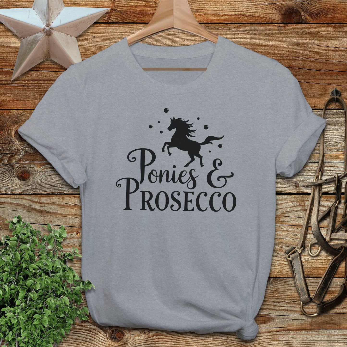 Ponies and Prosecco T-shirt