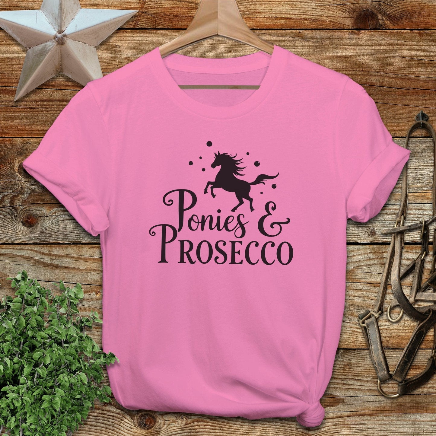 Ponies and Prosecco T-shirt