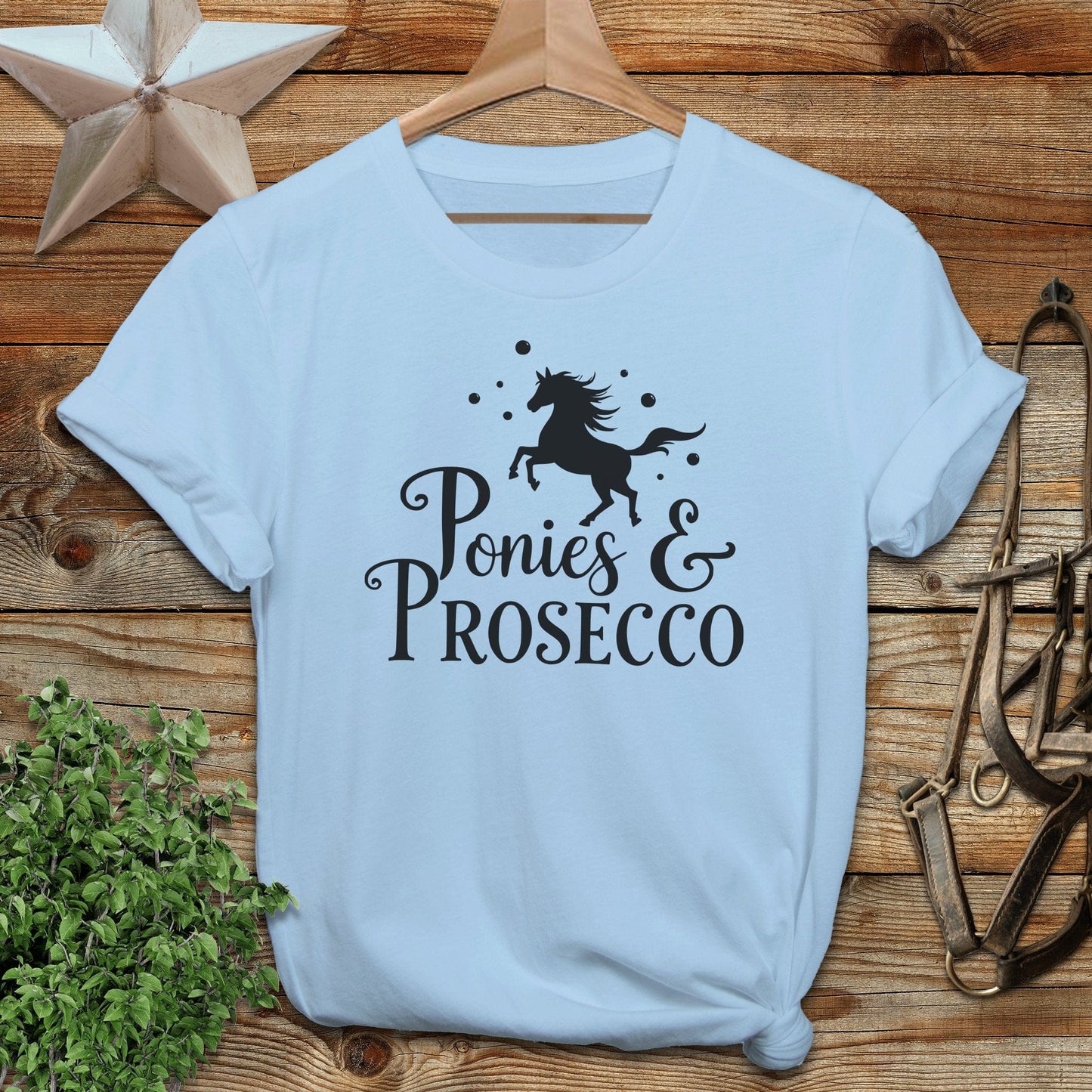 Ponies and Prosecco T-shirt