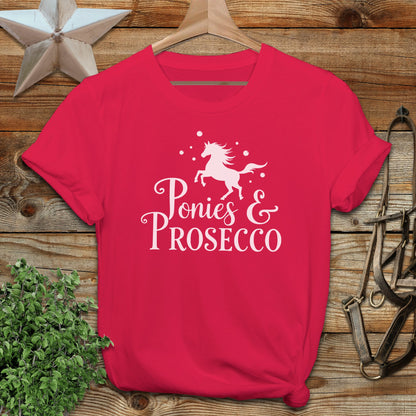 Ponies and Prosecco T-shirt