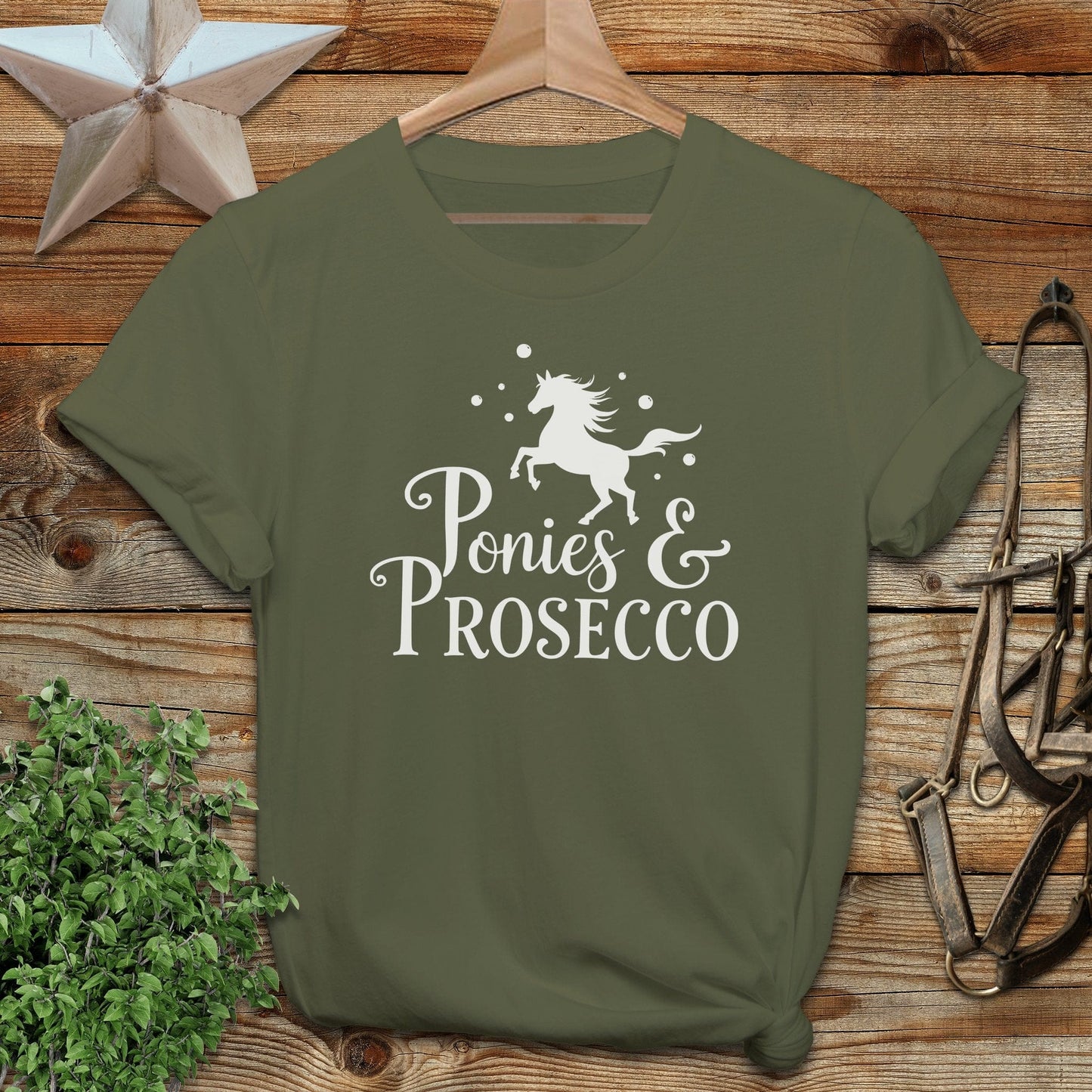 Ponies and Prosecco T-shirt