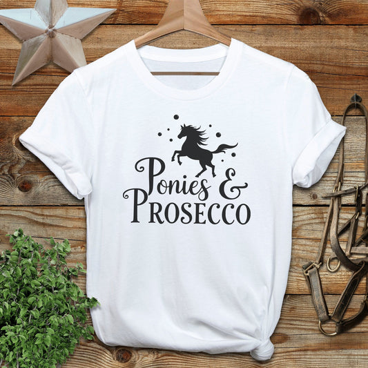 Ponies and Prosecco T-shirt