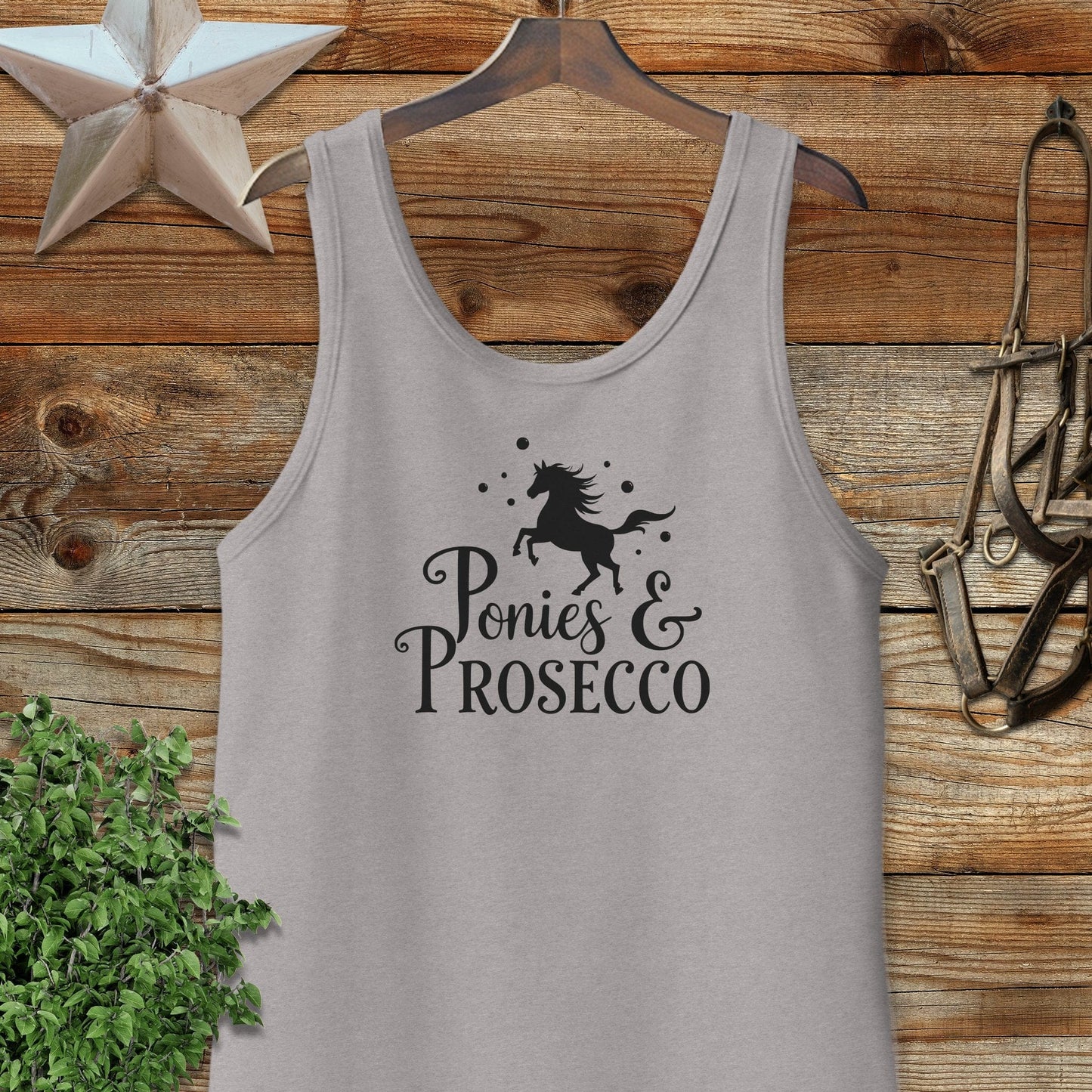 Ponies and Prosecco Tank Top
