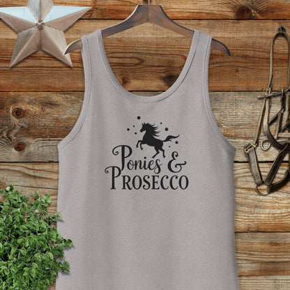 Ponies and Prosecco Tank Top
