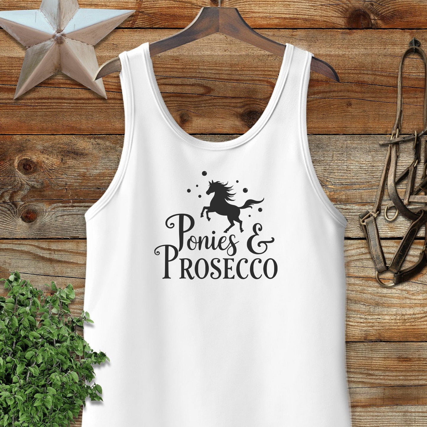 Ponies and Prosecco Tank Top