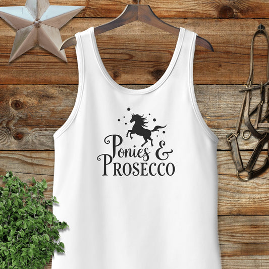 Ponies and Prosecco Tank Top
