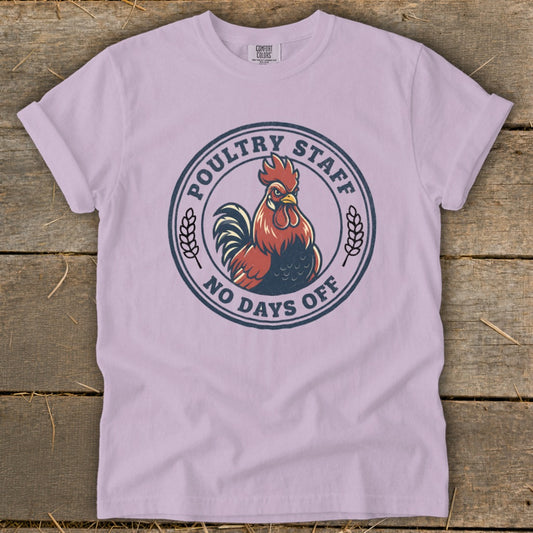 Poultry Staff Signature Tee