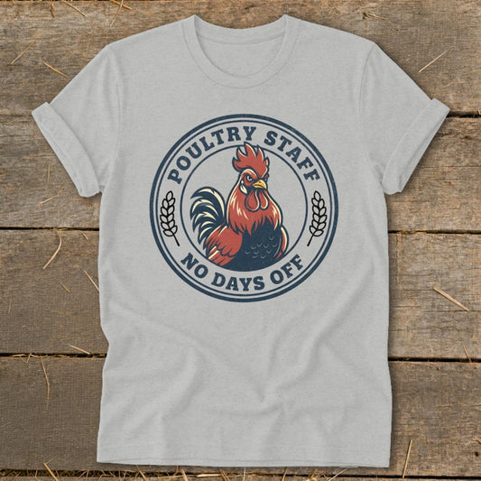 Poultry Staff Softstyle Tee - Athletic Heather