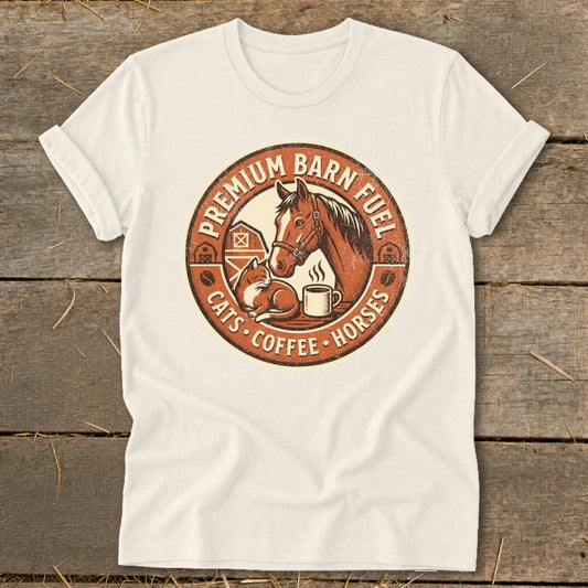 Premium Barn Fuel Softstyle Tee - Natural