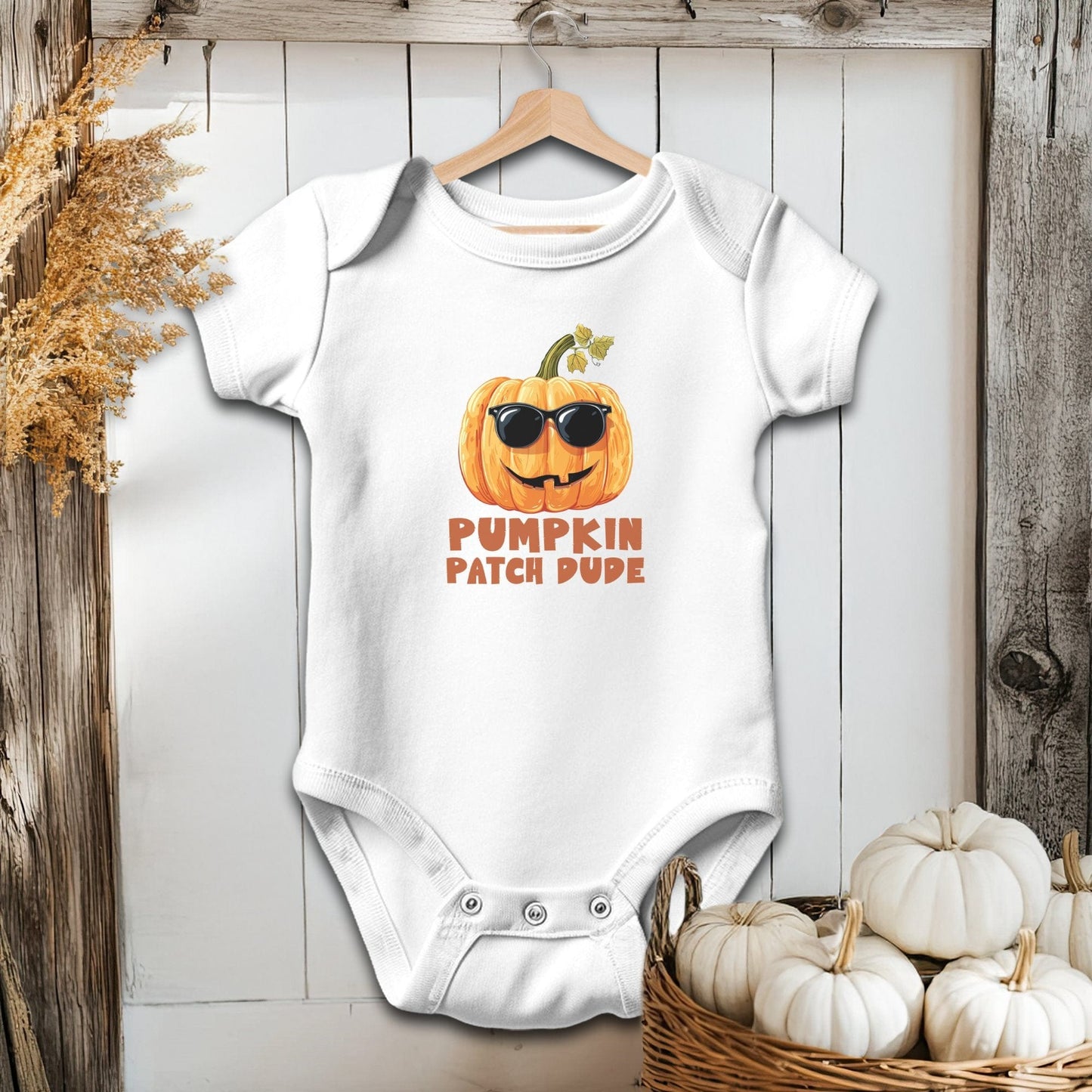 Pumpkin Patch Dude - Baby Shirt