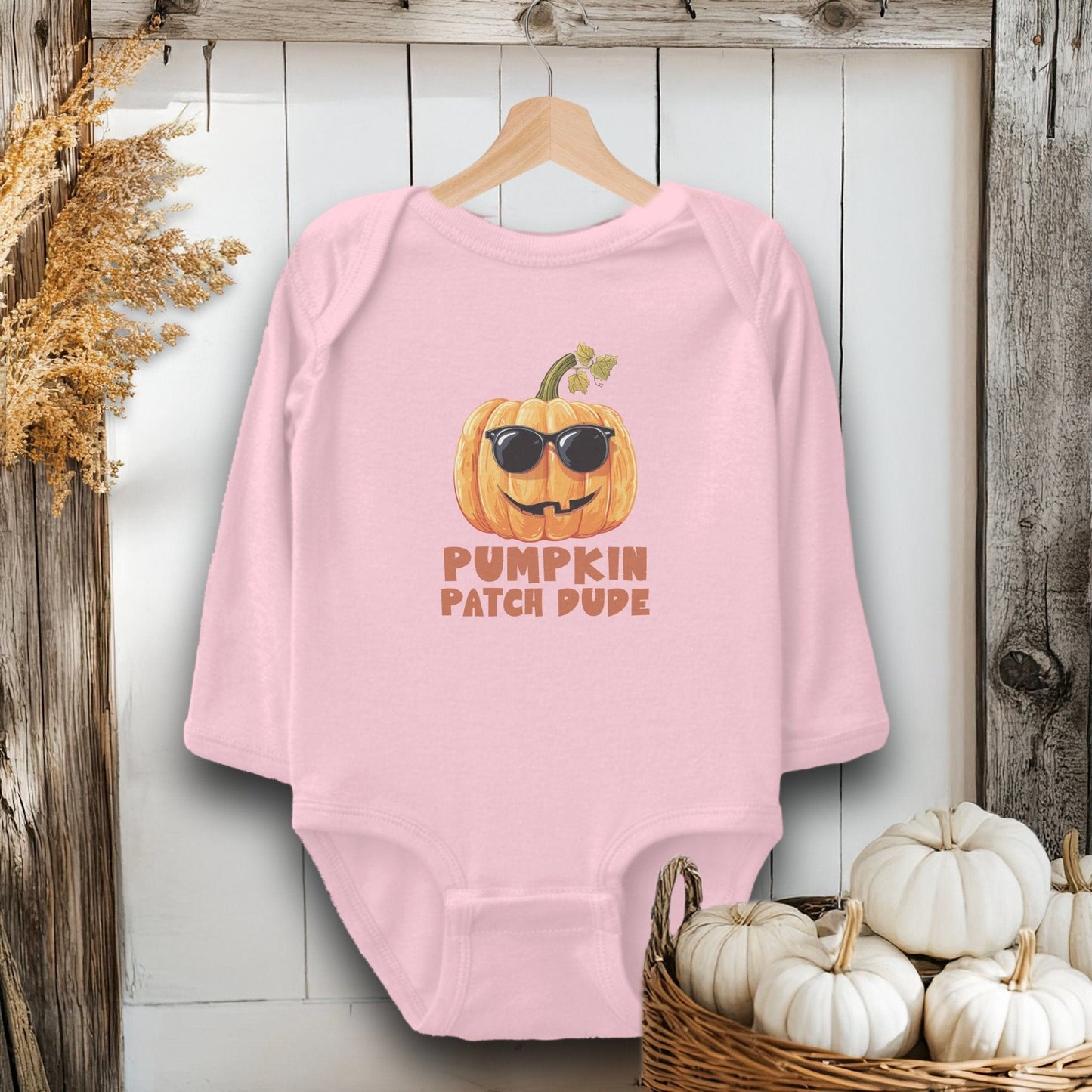 Pumpkin Patch Dude - Baby Shirt
