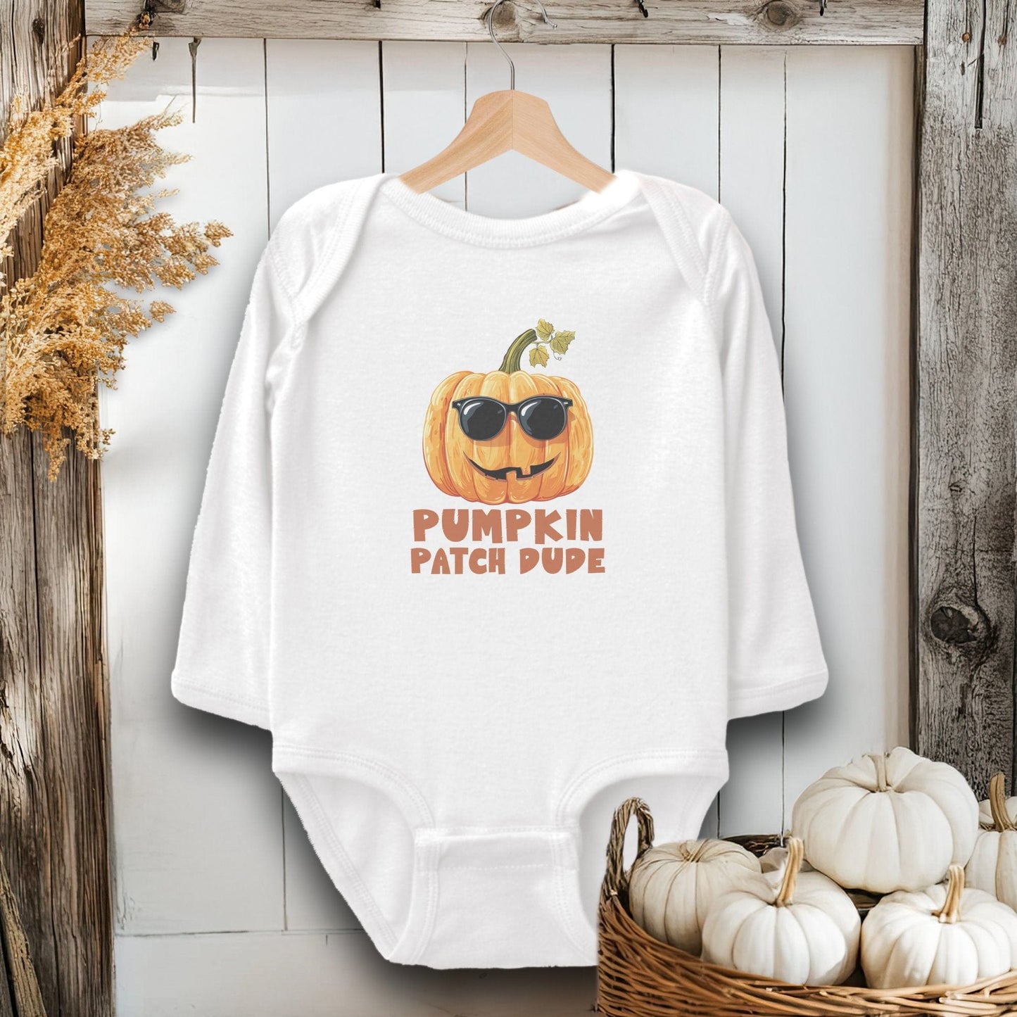 Pumpkin Patch Dude - Baby Shirt