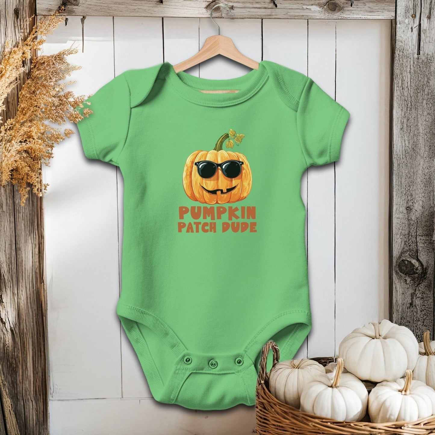 Pumpkin Patch Dude - Baby Shirt