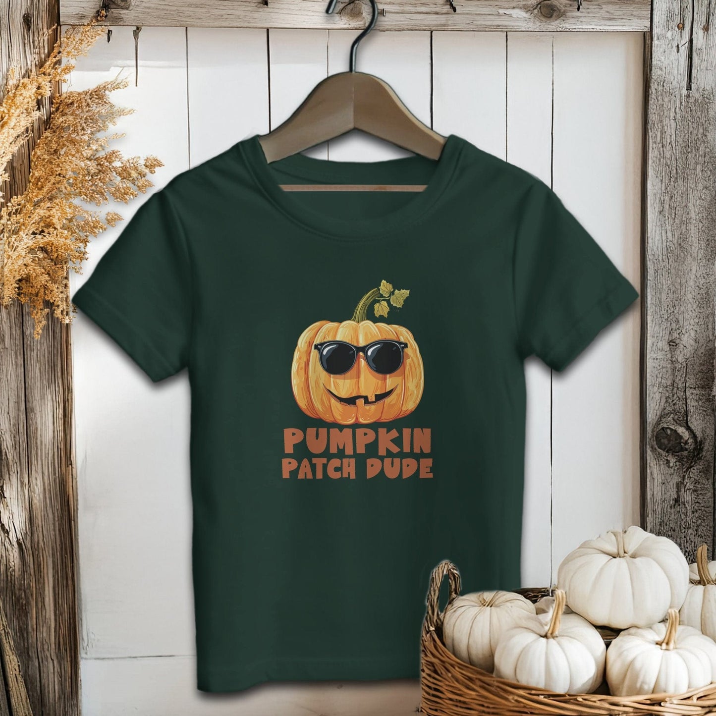 Pumpkin Patch Dude Toddler Shirt