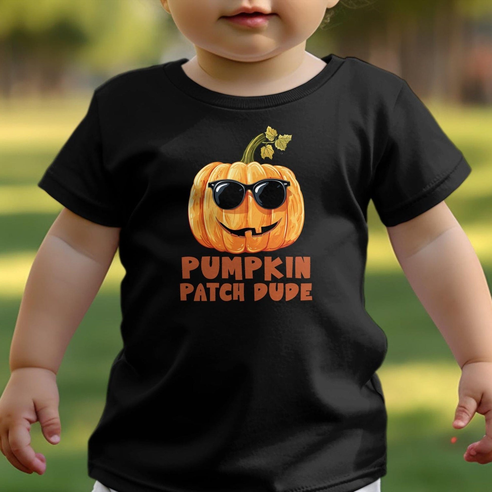 Pumpkin Patch Dude Toddler Shirt