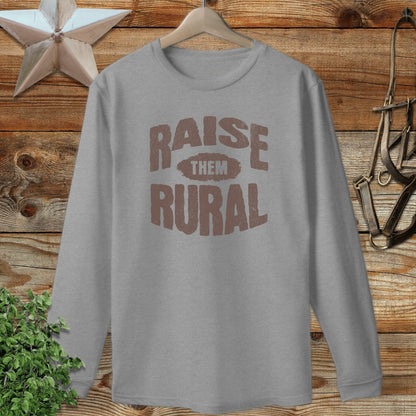 Raise Them Rural Long Sleeve Tee