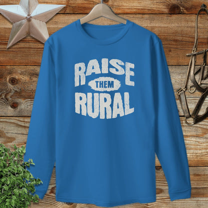 Raise Them Rural Long Sleeve Tee